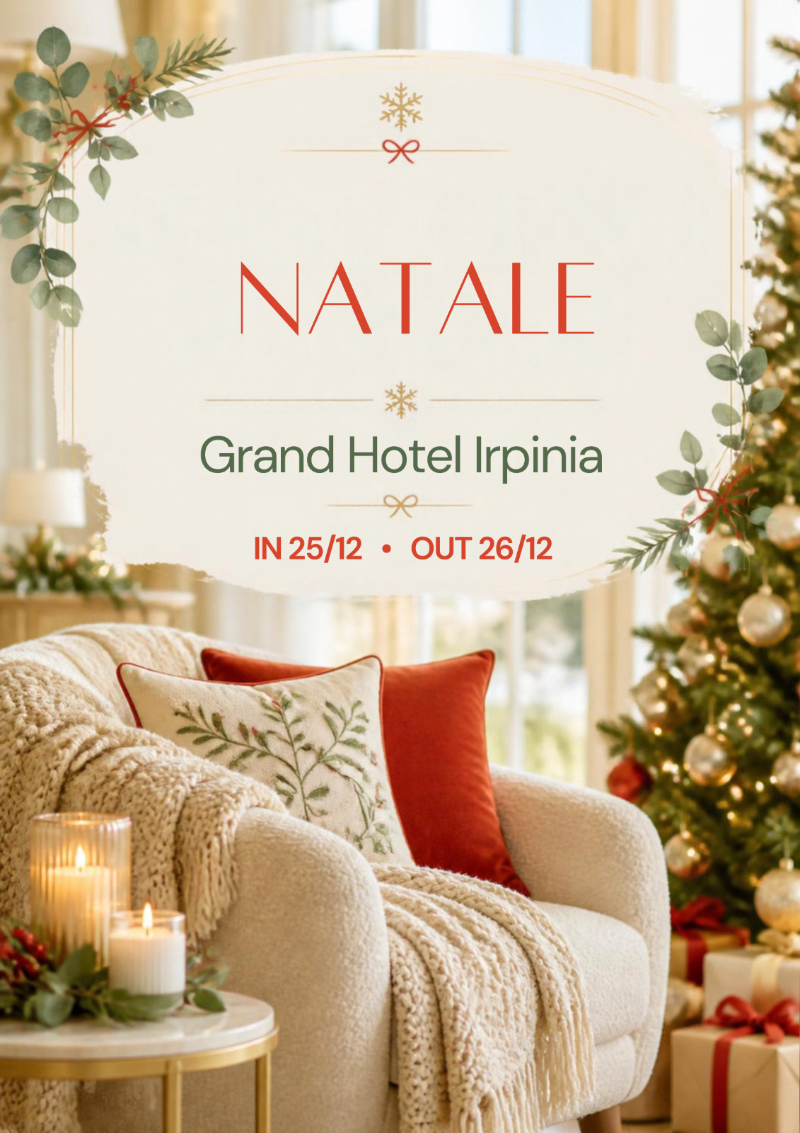 PACCHETTO NATALE 25/12-26/12