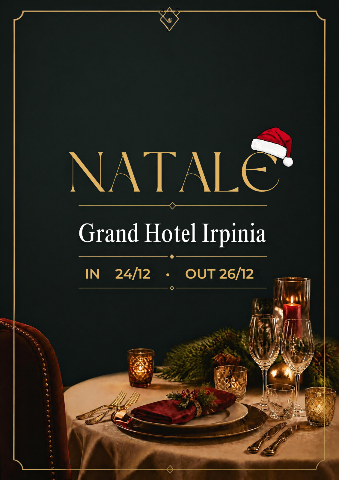 PACCHETTO NATALE 24/12-26/12